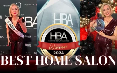 Winning Best Home Salon at the Hair & Beauty Awards 2024