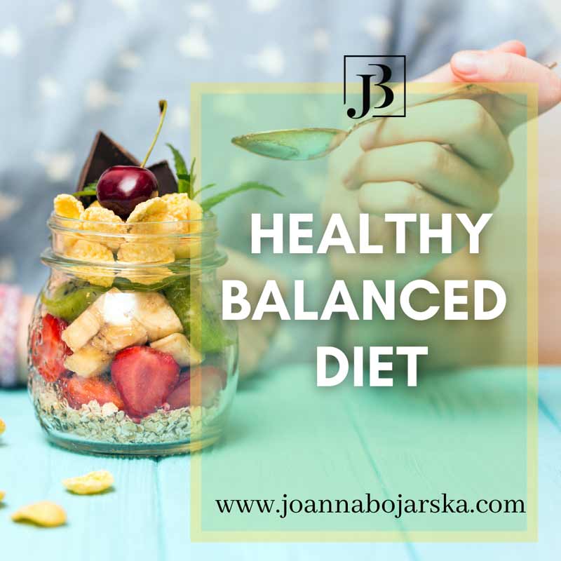 Healthy Balanced Diet - Blog - Joanna Bojarska - Beauty Expert