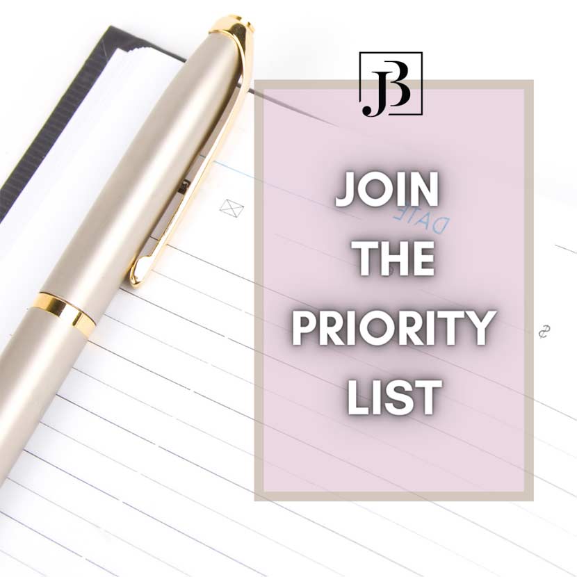 Join the Priority List - Joanna Bojarska - Beauty Expert - Blog