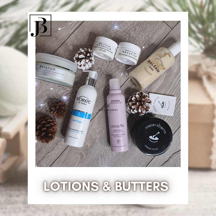 Lotions and Butters - Blog - Joanna Bojarska - Beauty Expert